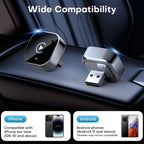 Pantalla con CarPlay inalámbrico activo