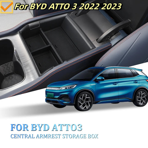 Bandeja organizadora consola central BYD Atto 3