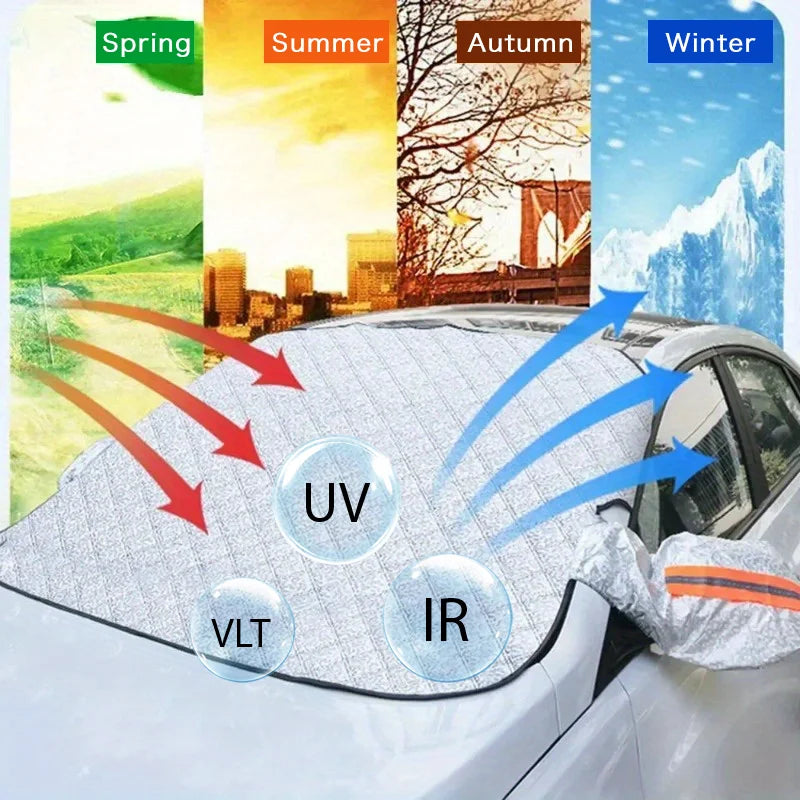Parasol universal para parabrisas
